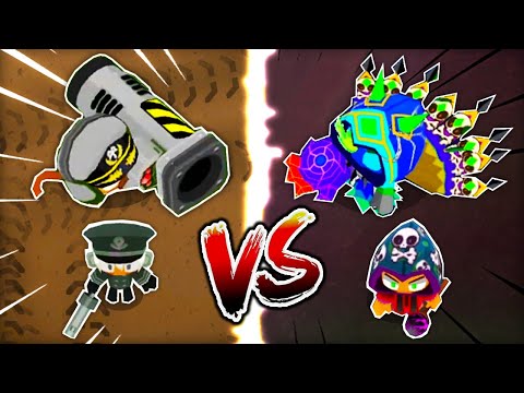 Видео: Солдат против модифицированной обезьяны-некроманта в BTD 6!