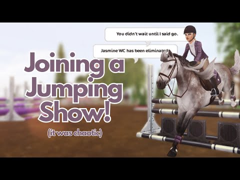 Видео: Я присоединился к САМОМУ хаотичному шоу прыжков... || Star Stable