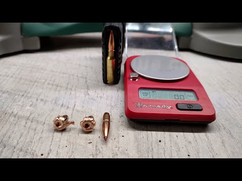 Видео: 6.5 Grendel 90Gr. Тест на расширение медной пули.