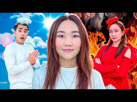 Видео: АНГЕЛvsДЕМОН кімді тыңдаймын😭@Orazzaliev @Ayauka_kk
