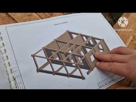 Видео: Строим дом из бруса сами  Подробная инструкция  Первый венец