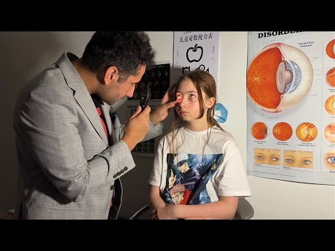 Видео: ASMR: Детская медицинская оценка (настоящий дебют Оливии)