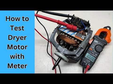 Видео: Тестирование двигателя сушилки — Устранение неисправностей сушилки