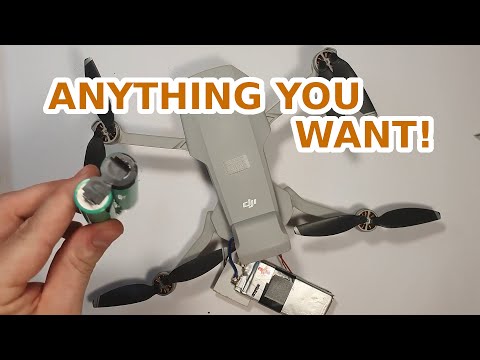Видео: Руководство по полной модификации аккумулятора Mavic Mini