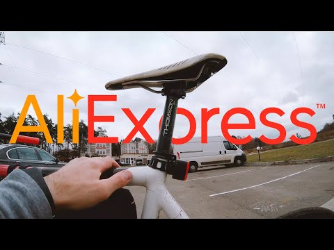 Видео: Распаковка подседела Thomson elite 27х410 с обкаткой по двору на седле fizik