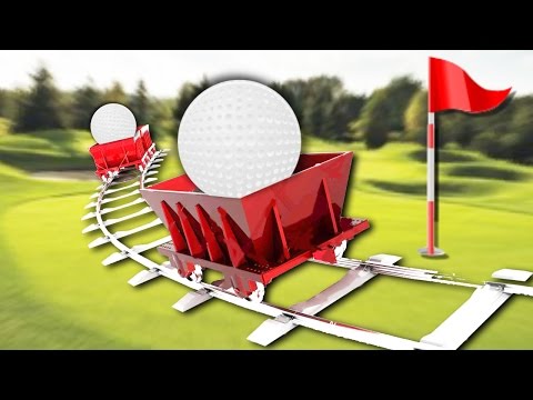 Видео: ЭПИЧНАЯ ГОЛЬФ БИТВА НА ВАГОНЕТКАХ! - Tower Unite