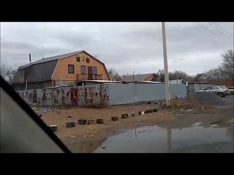 Видео: Караганда: Сейфуллина - ДСК, Баженова - по Михайловке.