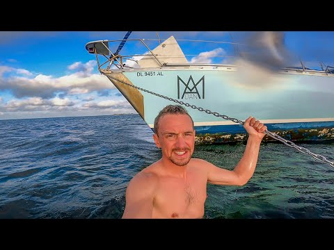 Видео: Сели на мель! (Парусник застрял на мели!)