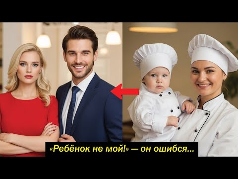 Видео: «Ребёнок? Не мой», — сказал миллионер. Спустя три года шеф-поваром был его бывший…