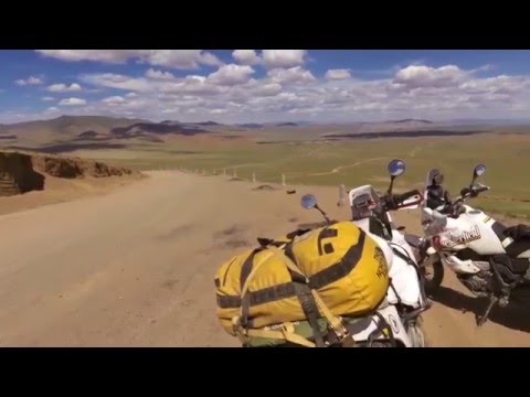 Видео: Монголия на мотоцикле Yamaha XT660Z Tenere (OFF ROAD путешествие) Часть2