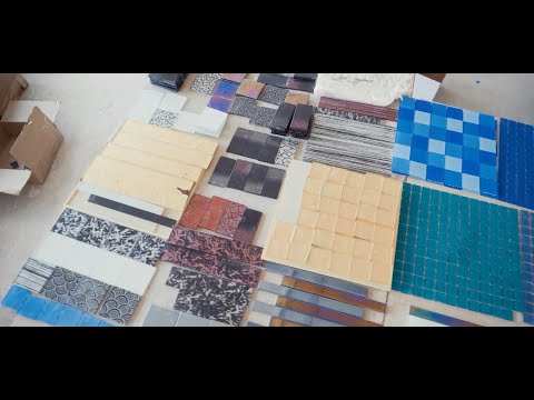 Видео: Производства Мозаики из стекла