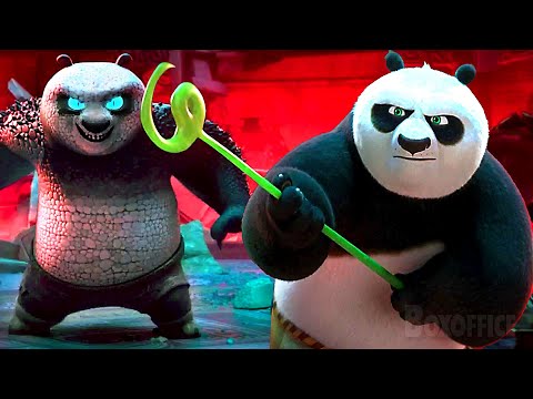 Видео: По против панды-Хамелеонши | Кунг-фу панда 4 | отрывок