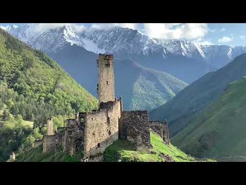 Видео: «Вовнушки»,дорога к комплексу «Цори» через Цорей-Лоамский перевал Ингушетия май 2022