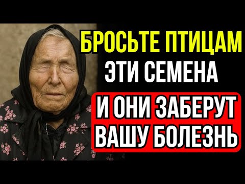 Видео: Порча и болезни оставят вас навсегда - бросьте птицам ЭТИ семена | Баба Ванга