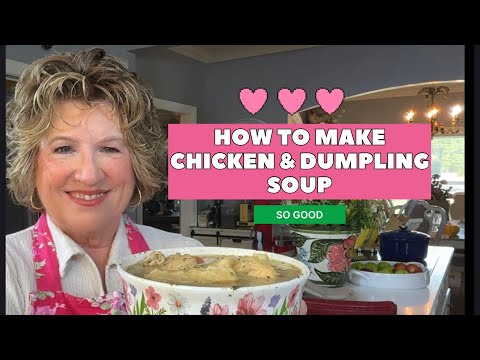 Видео: Куриный суп быстрого приготовления с клецками в любой вечер!