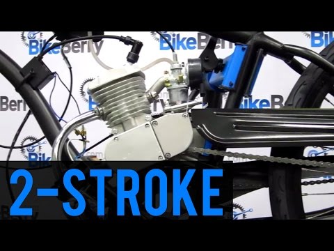 Видео: Как установить комплект для двухтактного двигателя велосипеда объемом 80 куб. см (полный DVD) 66 ...