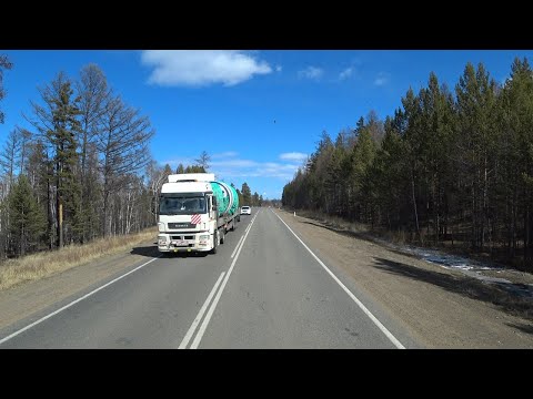 Видео: Вышел из Улан-Удэ в сторону Читы!!!