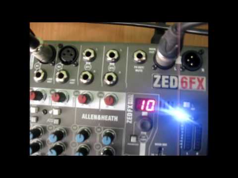 Видео: Allen&Heath Zed6Fx- подробный обзор блока эффектов (RUS)