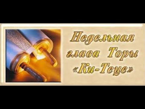 Видео: Глава Ки Теце 5784 - рав Даниэль Булочник