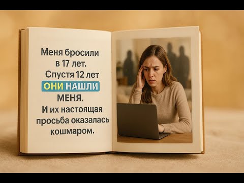 Видео: Они бросили меня в 17 лет. Спустя 12 лет они нашли меня, и их настоящая цель оказалась страшнее
