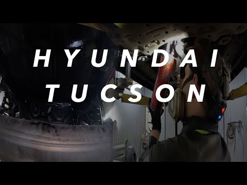 Видео: Антикоррозийная обработка HYUNDAI TUCSON