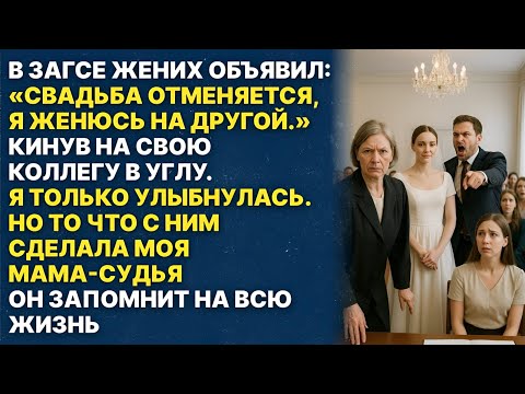 Видео: «Он отменил свадьбу ради другой — но мама-судья отомстила»