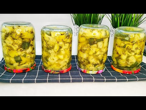 Видео: КАБАЧКИ как грибы НА ЗИМУ!!!Вкусная и удачная закуска