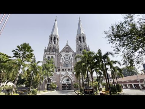 Видео: Прогулка по бирманской финансовой столице.