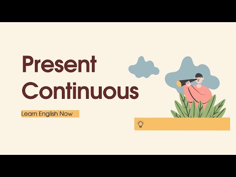 Видео: Present Continuous қазақша I Созылмалы (нақ) осы шақ