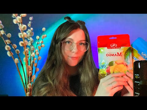 Видео: АСМР итинг сушеных манго и джекфрута 🥭 Звук как у мармелада! ASMR eating dried mango&jackfruit 🤤