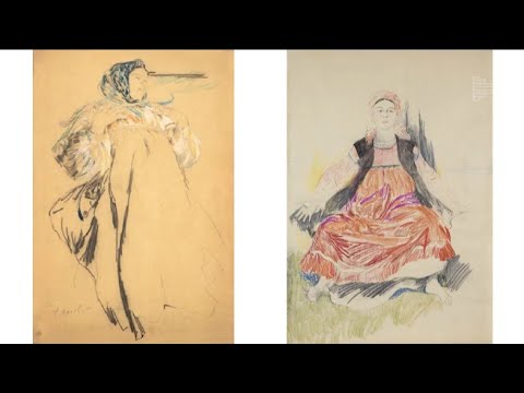 Видео: Рисование цветными карандашами. Художники /экскурс в историю. Рассказывает Мария Хаэт