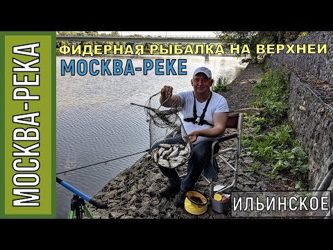 Видео: РЫБАЛКА на верхней МОСКВА-РЕКЕ, Ильинское, ФИДЕР - РЫБА ТАМ ВОДИТСЯ!