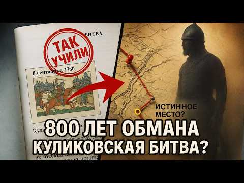Видео: Нам Врали 800 лет! Куликовская битва — всё было иначе? Разгадка древнего мифа
