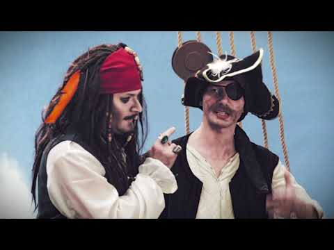 Видео: Супергерои. Пираты Карибского моря. Болтовня во время боя.