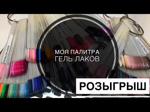 Видео: 🎨Моя палитра гель лаков🎨Организация хранения гель лаков Розыгрыш 🔥
