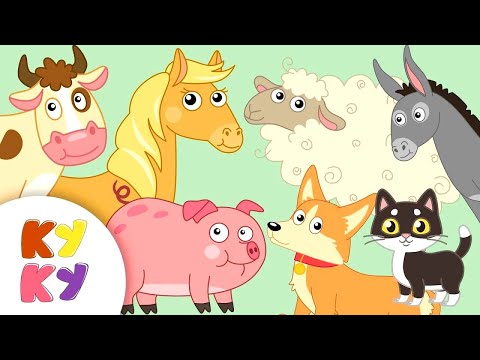 Видео: 🐾 КАК ГОВОРЯТ ЖИВОТНЫЕ - Кукутики - Сборник - Кар-кар, Кря-кря и другие песенки про животных