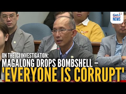 Видео: ICYMI — Магалонг выдаёт сенсационную новость: «Все коррумпированы» в расследовании ICI | GMA Inte...