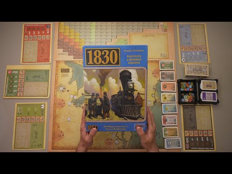 Видео: 1830: Railroads & Robber Barons / как играть / разбор правил на русском