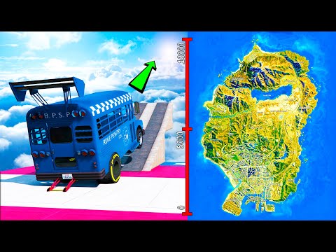 Видео: СМОЖЕТ ЛИ ЧИТ ДРАГ АВТОБУС ПЕРЕЛЕТЕТЬ ВСЮ КАРТУ ГТА 5 НА СКОРОСТИ 2000 КМ/ЧАС? ГТА 5 МОДЫ!