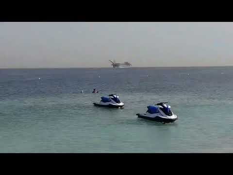Видео: Обзор пляжа отеля Ramada Beach Hotel Ajman by Wyndham