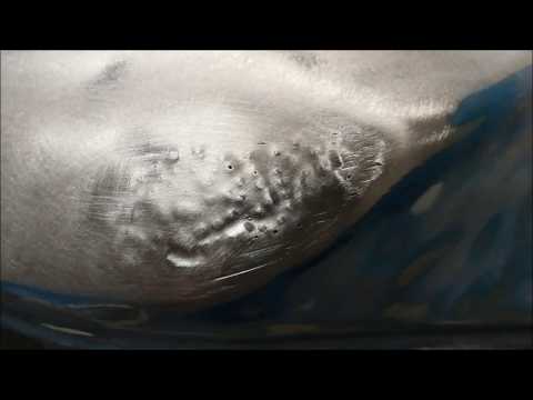 Видео: Ремонт и вытяжка мото бензобака, лужение оловом.