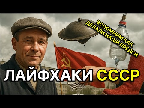 Видео: СЕКРЕТЫ СССР, КОТОРЫЕ ВАС ПОРАЗЯТ! 15 ЛАЙФХАКОВ