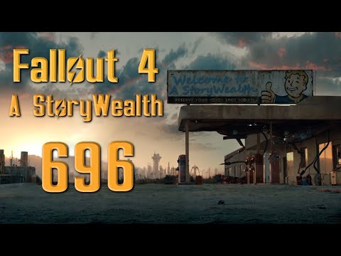Видео: FO4 StoryWealth 696 Заброшенный ангар Главного Штаба