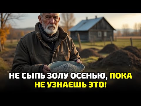 Видео: Осенью все сыпят золу неправильно! Вот главная ошибка, из-за которой земля погибает!