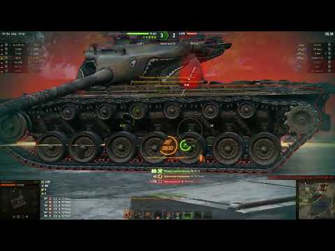 Видео: WorldOfTanks BZ 75  X Натиск бой 2