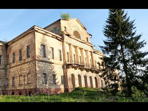 Видео: Пустующий дворец Барышниковых. Алексино. Смол обл.