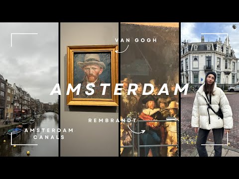 Видео: TRAVEL VLOG: как мы НЕ увидели Ван Гога, но увидели Рембрандта; гуляем по городу + небольшой шоппинг
