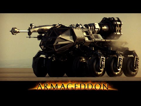 Видео: "Armadillo"!!!  Планетоход из фильма «Армагеддон» (Armageddon) 1998г.