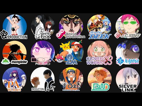 Видео: Все аниме-студии за 23 минуты (ЧАСТЬ 2)