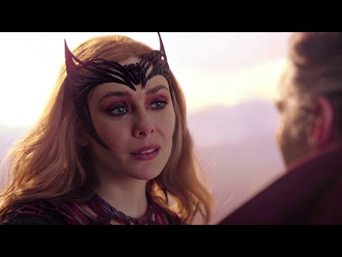 Видео: Алая Ведьма нападает на Камартадж - Доктор Стрэнж в мультивселенной безумия...